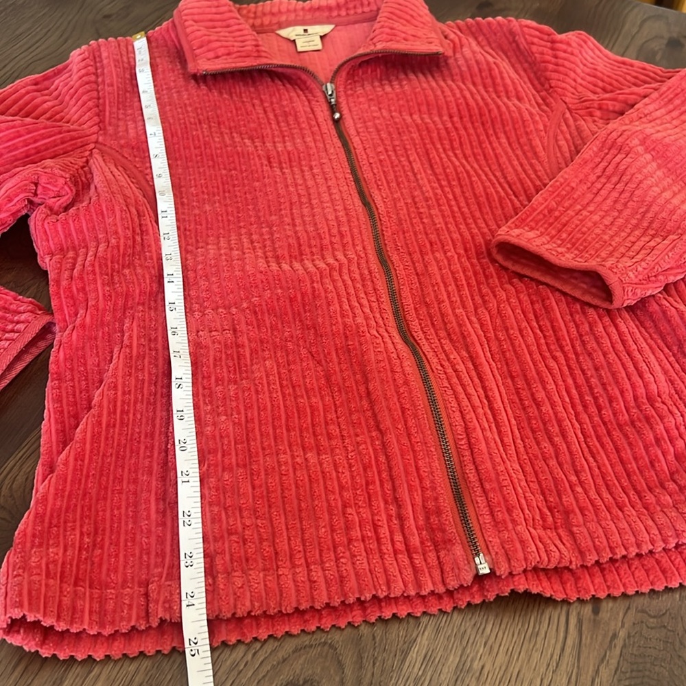 Woolrich Women's Soft Ruby Full Zip Corduroy Jacket Size Large 2291 - Picture 3 of 12